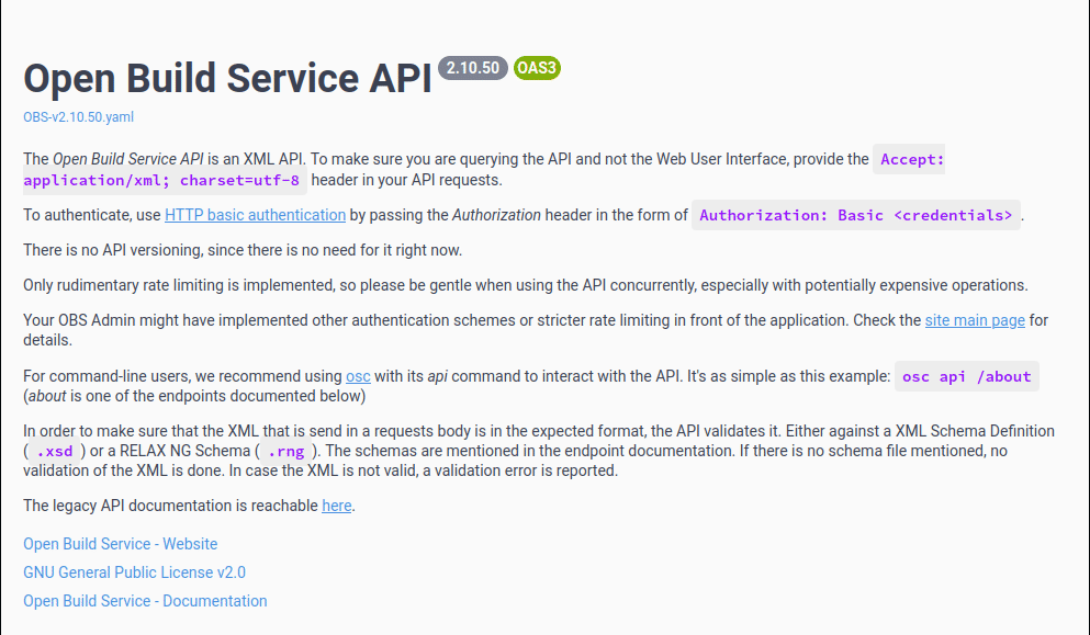 Gif showing the usage of the new API documentation