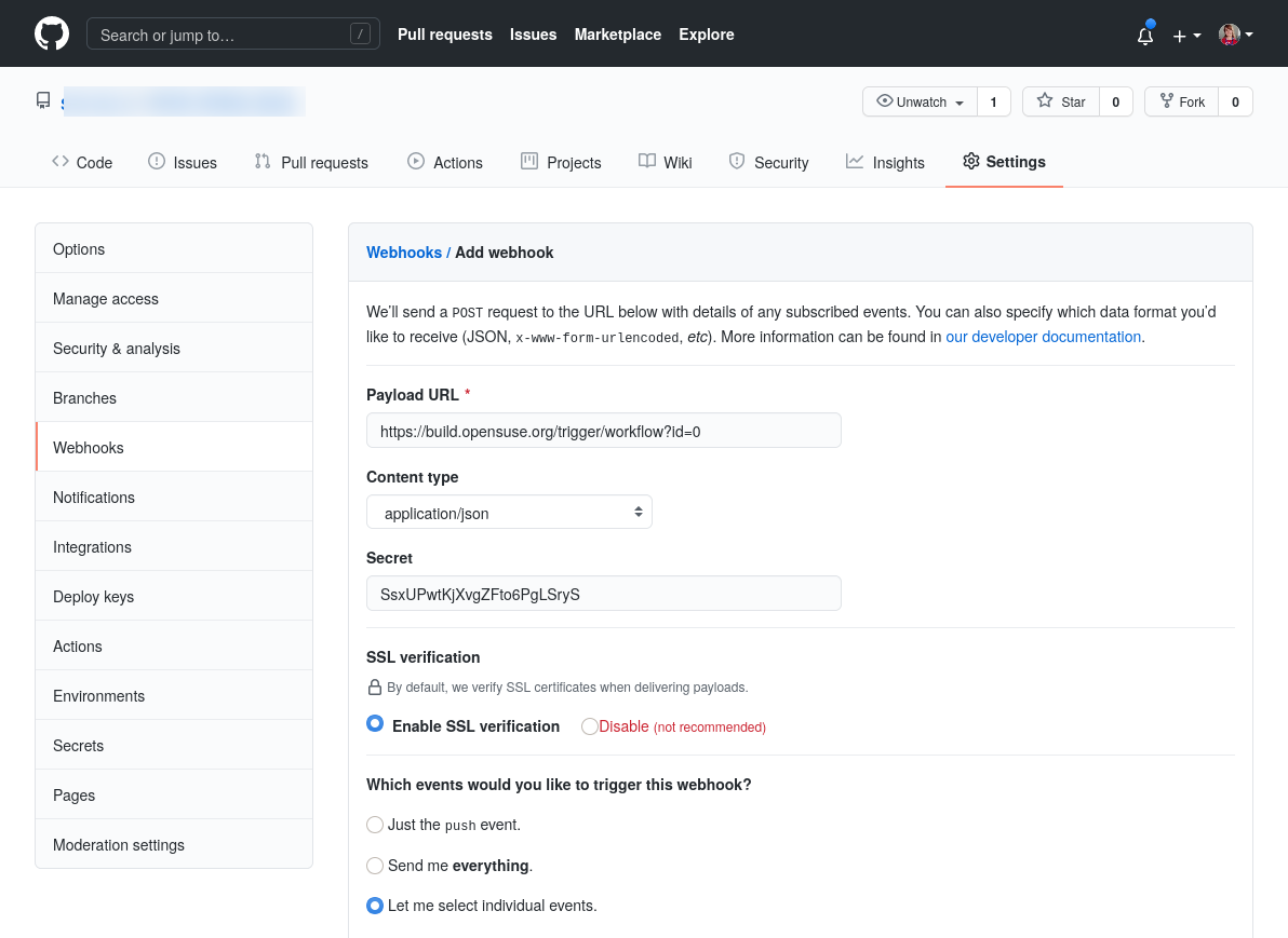 Continuous Integration with OBS and GitHub/GitLab - Open Build Service